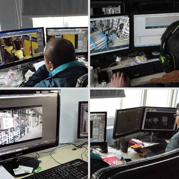 與三和環(huán)保集團相關領導進行技術溝通